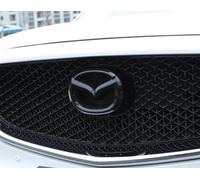 GDUTBC Auto Emblèmes pour Mazda Cx-5 Cx5 2017 2018 2019 2020, Lettre Stickers 3D Avant et Arrière Capot Coffre Calandre Emblèmes Autocollants, Voiture Décoration Accessoires,A