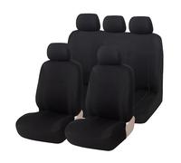 GDUTBC Housse Siege Voiture pour Hyundai Kona Hybrid/Electric/N SUV 2018-2021 2022 2023 2024, Housse de Protection Siège Voiture Respirant Protection,Housses Siège Avant et Arrière Voiture,A Black