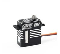 GDW DS295MG Servo numérique à couple micro avec coque en métal et dents en acier pour hélicoptère à bande étroite 4 kg