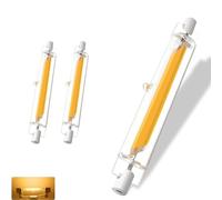GDYOD Ampoule R7S LED 78mm,Ampoule LED Dimmable 10W Équivalent Ampoule Halogène 100W,Ampoule LED R7S 78mm Blanc Froid 6000K 1000LM,Sans Scintillement,AC 220-240V,Éclairage à Faisceau 360°, Lot de 2