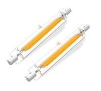 GDYOD Ampoules R7S LED 118mm,Dimmable,20W Équivalent à Ampoule Halogène 118mm 200W, Sans Scintillement,Blanc Froid 6000K 2000LM,AC 220-240V,Éclairage à Faisceau 360°, Lot de 2
