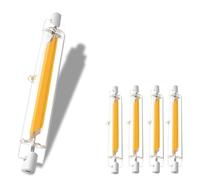 GDYOD Ampoules R7S LED 118mm,Dimmable,20W Équivalent à Ampoule Halogène 118mm 200W, Sans Scintillement,Blanc Naturel 4500K 2000LM,AC 220-240V,Éclairage à Faisceau 360°, Lot de 4