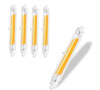 GDYOD Ampoules R7S LED 78mm,Dimmable,10W Équivalent à Ampoule Halogène 78mm 100W, Sans Scintillement,Blanc Naturel 4500K 1000LM,AC 220-240V,Éclairage à Faisceau 360°, Lot de 4