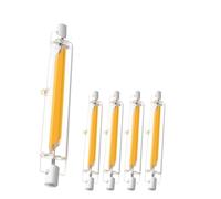 GDYOD Ampoules R7S LED 78mm,Dimmable,10W Équivalent à Ampoule Halogène 78mm 100W, Sans Scintillement,Blanc Chaud 3000K 1000LM,AC 220-240V,Éclairage à Faisceau 360°, Lot de 4