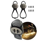 GDYS Semelles en Silex pour Skateboard éolienne Vélo Frein à Pied étincelles Meulage Au Sol Moto Semelles De Chaussures Couvre-Chaussures Skateboard Set De Silex (2)