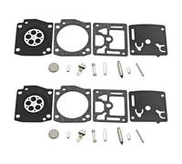 GDYUNBA Kit de réparation de diaphragme de carburateur for tronçonneuse Husqvarna 340 345 346 353 350 346XP, pièce de Rechange Zama RB-122 RB 122, 2 pièces Performance