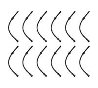 GDYUNBA Tuyau de Carburant for débroussailleuse Stihl FS120, FS200, FS250, FS300, FS400, FS450, pièce de Rechange 4128 358 0800, Lot de 12 pièces Performance