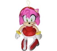 GE Animation GE-52635 Sonic le hérisson 9 Amy Rose en peluche avec une robe rouge G