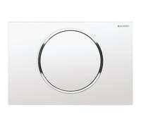 GE BetPl. Sigma10, Pour Arrêt De Lavage Blanc/Chromé Brillant/Blanc