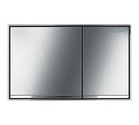 Geberit 115.640.GH.1 pièce de remplacement de chasse d’eau Plaque de rinçage Chrome