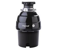 GE Disposall Continuous Feed 3/4 Horsepower Motor Garbage Disposer, Good for Grinding: Vegetable Peels & Small Bones, Easy Install Kit, Non-Corded, Recommended for 2-4 Person Homes, GFC720N