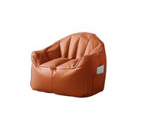 ge Housse de pouf en similicuir (sans rembourrage) pour salon, chaise de salon ou chambre à coucher - Protection de meubles élégante et polyvalente pour adultes