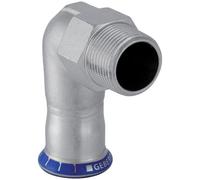 GE Mapress Acier Inoxydable Angle De Transition 90° Avec AG D18-R1/2