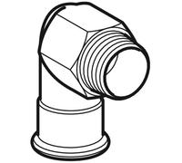 GE Mapress Acier Inoxydable Angle De Transition 90° Avec AG D35-R1 1/4