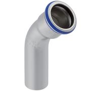 GE Mapress Acier Inoxydable Coude 45° D76,1 Avec Embout