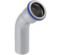 GE Mapress Acier Inoxydable Coude 45Gr d22 Avec Embout D'Insertion