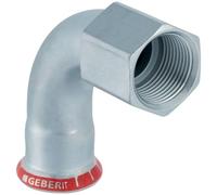 GE Mapress C-Acier Coude De Transition 90° Avec IG d22-Rp3/4 Galvanisé