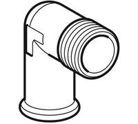 Ge Mapress C-Acier Coude de Transition 90Gr avec Ag d28-R3/4 Galvanisé