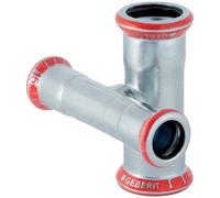 GE Mapress C-Acier Raccord En Croix 90° Détaché D22-28 Galvanisé