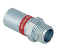 GE Mapress C-Acier Transition Avec AG Et Embout D'Insertion D15-R1/2 Zingué