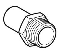 GE Mapress C-Acier Transition Avec AG Et Embout D'Insertion D35-R1 1/4 Zingué