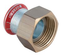 GE Mapress C-Acier Transition Avec Écrou À Embranchement D54-G2 3/8 Zingué