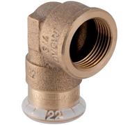 Ge Mapress Cuivre Coude de Transition 90Gr Avec IG Rg d15-Rp1/2