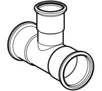 Geberit Geberit T-pièce Mapress d= 22x22x15 mm, réduit, cuivre Quantité:1