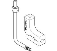 GE Mepla Coude En Métal À 90 Degrés Avec Raccord D'Embranchement D20-15-L100