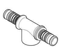 GE Mepla T-Section Avec IG Rg D50-Rp1 1/2-50