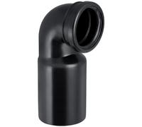 Ge Pe Coude 90Gr pour Mur Wc Avec Extension d110/90