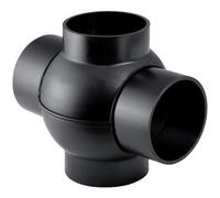 GE PE Raccord En T 88,5Gr Double Connexions 180Gr Décalé D75/75