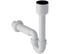 GE Siphon Pour Évier D'Un Diamètre De 50 Mm Sortie Horizontale