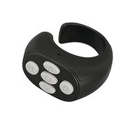 Ge, Tourneur de Page Tourneur de Page à Distance Kobo, Contrôleur D'anneau Intelligent Bluetooth 5.3 Tourneur de Page à Distance sans Fil pour Livre électronique (Noir)