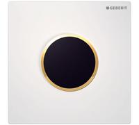 Ge Ur-Strg. Avec Électronique Spülausl. sur Courant Type 10 Blanc/Plaqué