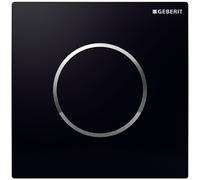 Ge Ur-Strg. Avec Pneumatique Spülausl. Betpl. Type 10 Noir/Glanzchrom / Noir