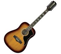EKO GUITARS - Ranger XII VR EQ, Table en Épicéa, Éclisses, Fond et Manche en Acajou, Touche en Roupanà Sud-Américain, Couleur Honey Burst