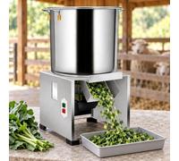 Geacdvre Hachoir De Aliments Volaille, Processeur De Légumes INOX 304 Qualité Alimentaire, Lames en Titane, 3500tr/min Déchiqueteur Robuste pour Nutrition Animale Ferme(1000W)