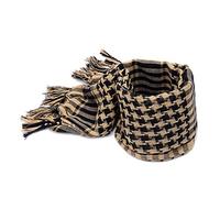 Geagodelia Écharpe Hommes Châle D'extérieur Carré pour Hommes Echarpe de Désert Tactique Arabe Militaire Enveloppement de Tête D'armée Arafat (Jaune, Taille Unique)