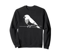 Geai Bleu à Gorge Rose - Linéart Ornithologue Sweatshirt