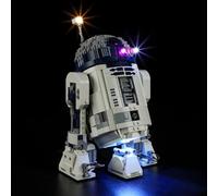 GEAMENT 2024 Jeu De Lumières Compatible avec Lego 75379 R2-D2 (2024) (Modèle de Bloc Non Inclus)