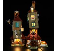 GEAMENT Jeu De Lumières Compatible avec Lego 76437 Le Terrier - Édition Collector (The Burrow) (Modèle de Bloc Non Inclus)