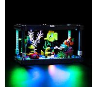 GEAMENT Jeu De Lumières Compatible avec Lego Aquarium - Kit D'éclairage LED pour Creator 31122 (Modèle de Bloc Non Inclus)