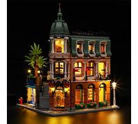 GEAMENT Jeu De Lumières Compatible avec Lego Boutique Hotel - Kit D'éclairage LED pour Creator 10297 (Modèle de Bloc Non Inclus)