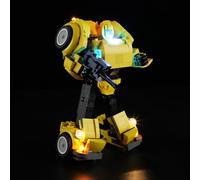 GEAMENT Jeu De Lumières Compatible avec Lego Bumblebee - Kit D'éclairage LED pour Icons 10338 (Modèle de Bloc Non Inclus)