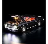 GEAMENT Jeu De Lumières Compatible avec Lego Chevrolet Camaro Z28 - Kit D'éclairage LED pour Creator 10304 (Modèle de Bloc Non Inclus)