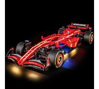 GEAMENT Jeu De Lumières Compatible avec Lego F1 Ferrari SF-24 Technic 42207 (Modèle de Bloc Non Inclus)