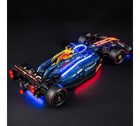 GEAMENT Jeu De Lumières Compatible avec Lego F1 Oracle Red Bull Racing RB20 Technic 42206 (Modèle de Bloc Non Inclus)