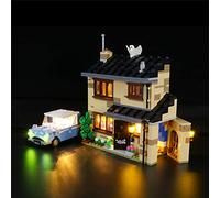 GEAMENT Jeu De Lumières Compatible avec Lego Harry Potter 4 Privet Drive - Kit D'éclairage LED pour Harry Potter 75968 (Modèle de Bloc Non Inclus)