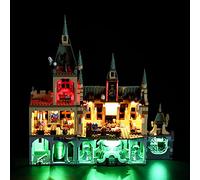 GEAMENT Jeu De Lumières Compatible avec Lego Harry Potter La Chambre des Secrets de Poudlard (Hogwarts Chamber of Secrets) - Kit D'éclairage pour Harry Potter 76389 (Modèle de Bloc Non Inclus)